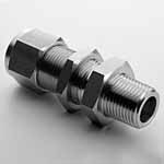 Stainless Steel 347H Male Bulkhead Connector